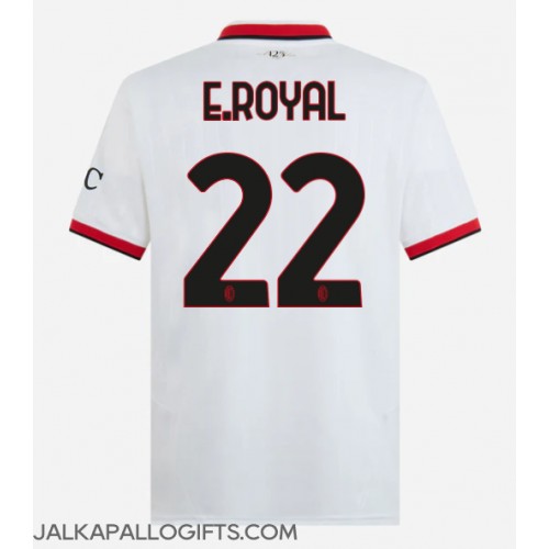 AC Milan Emerson Royal #22 Vieraspaita 2024-25 Lyhythihainen